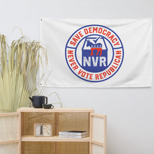 (NVR) Save Democracy Flag - FREE Shipping!