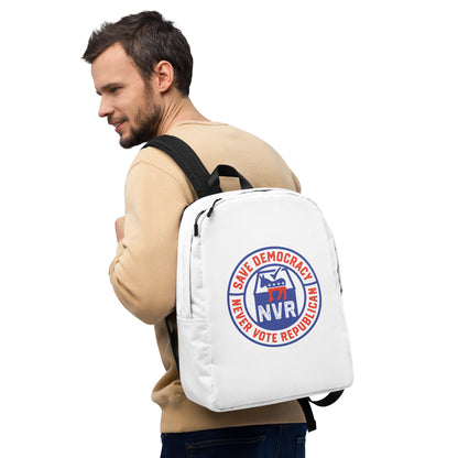 (NVR) Save Democracy Minimalist Backpack - FREE Shipping