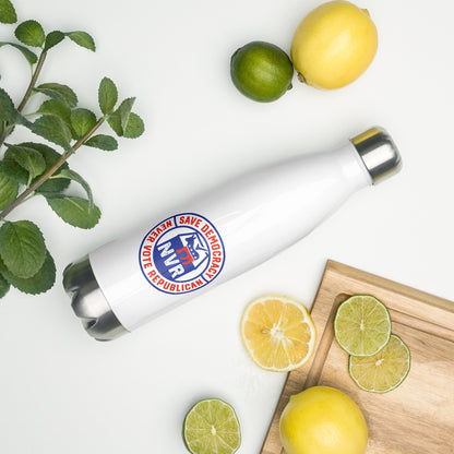 (NVR) Save Democracy Stainless Steel Water Bottle - FREE Shipping!