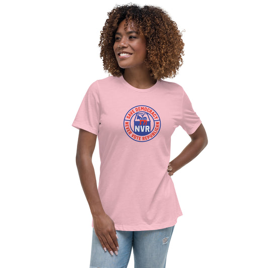 (NVR) Save Democracy Women's Relaxed T-Shirt - FREE Shipping!